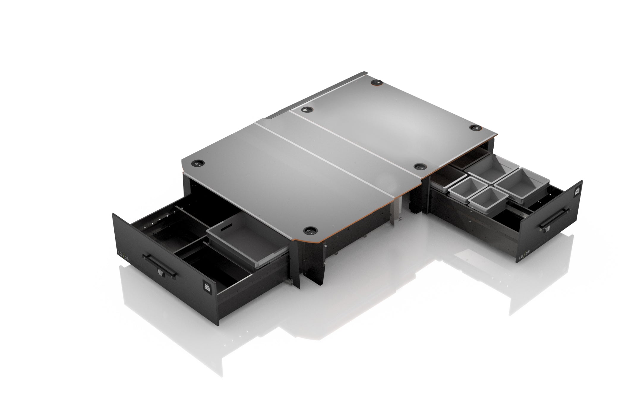 Smartfloor Bilinnredning til Trafic, NV300, Vivaro L2 - Bilde 6