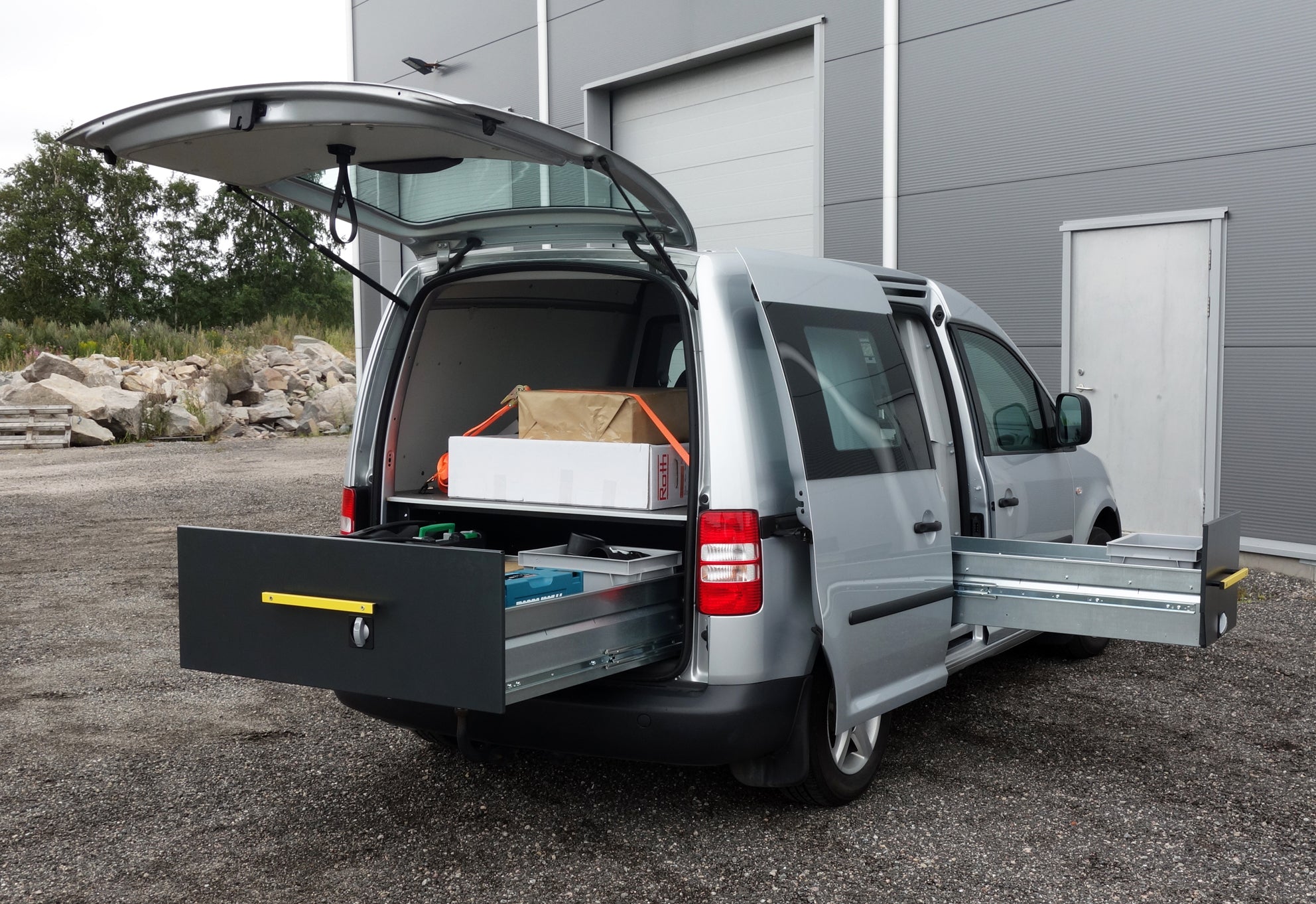 Smartfloor Bilinnredning til Caddy - Bilde 3