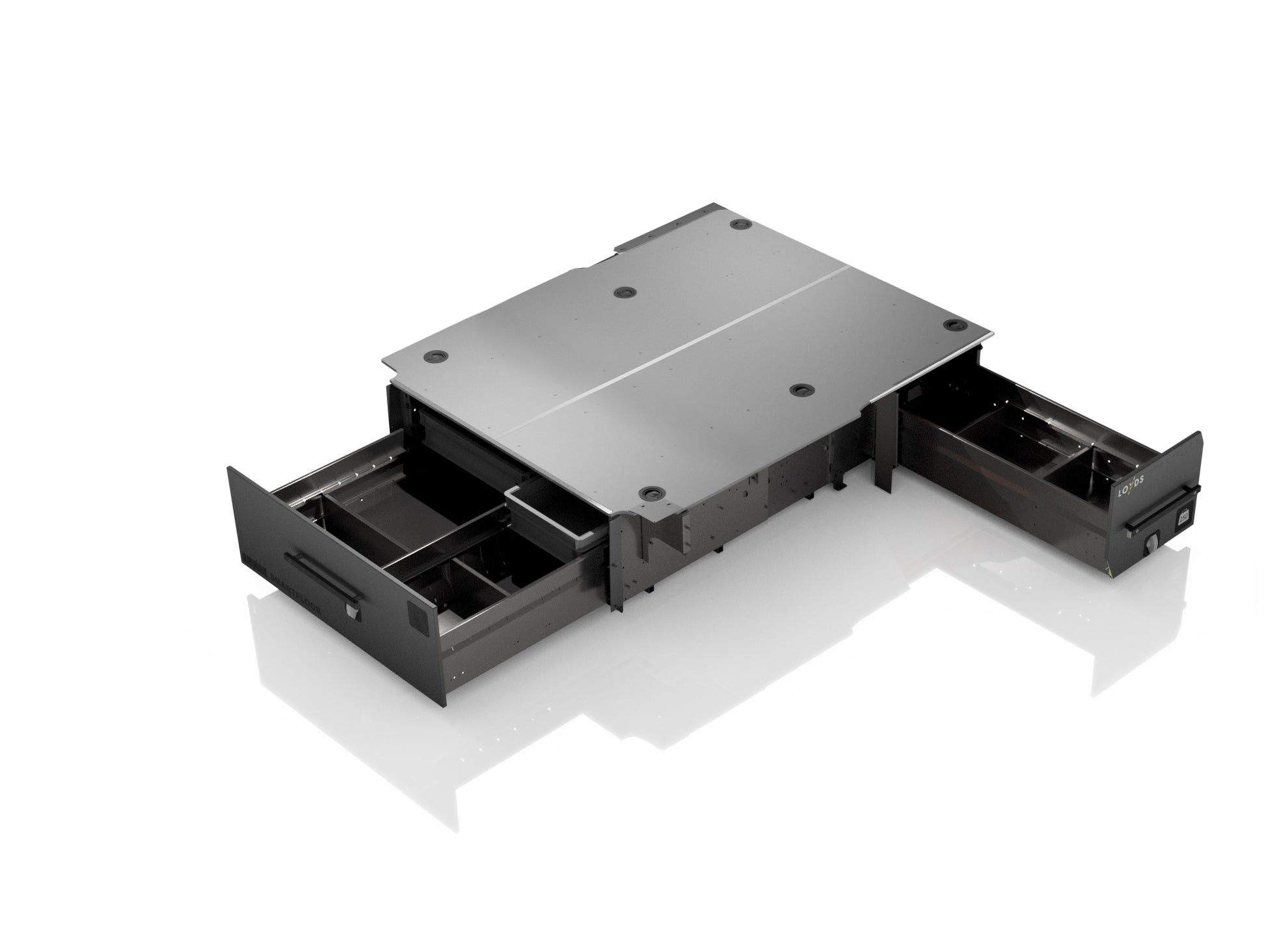 Smartfloor Bilinnredning til Caddy