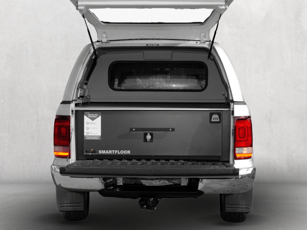 Smartfloor Bilinnredning til Amarok