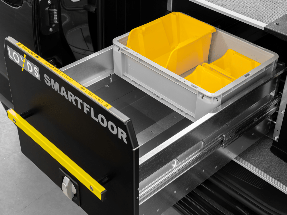 Smartfloor Bilinnredning til Caddy Cargo Maxi - Bilde 2