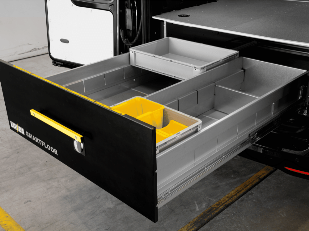 Smartfloor Bilinnredning til Caddy Cargo Maxi - Bilde 3